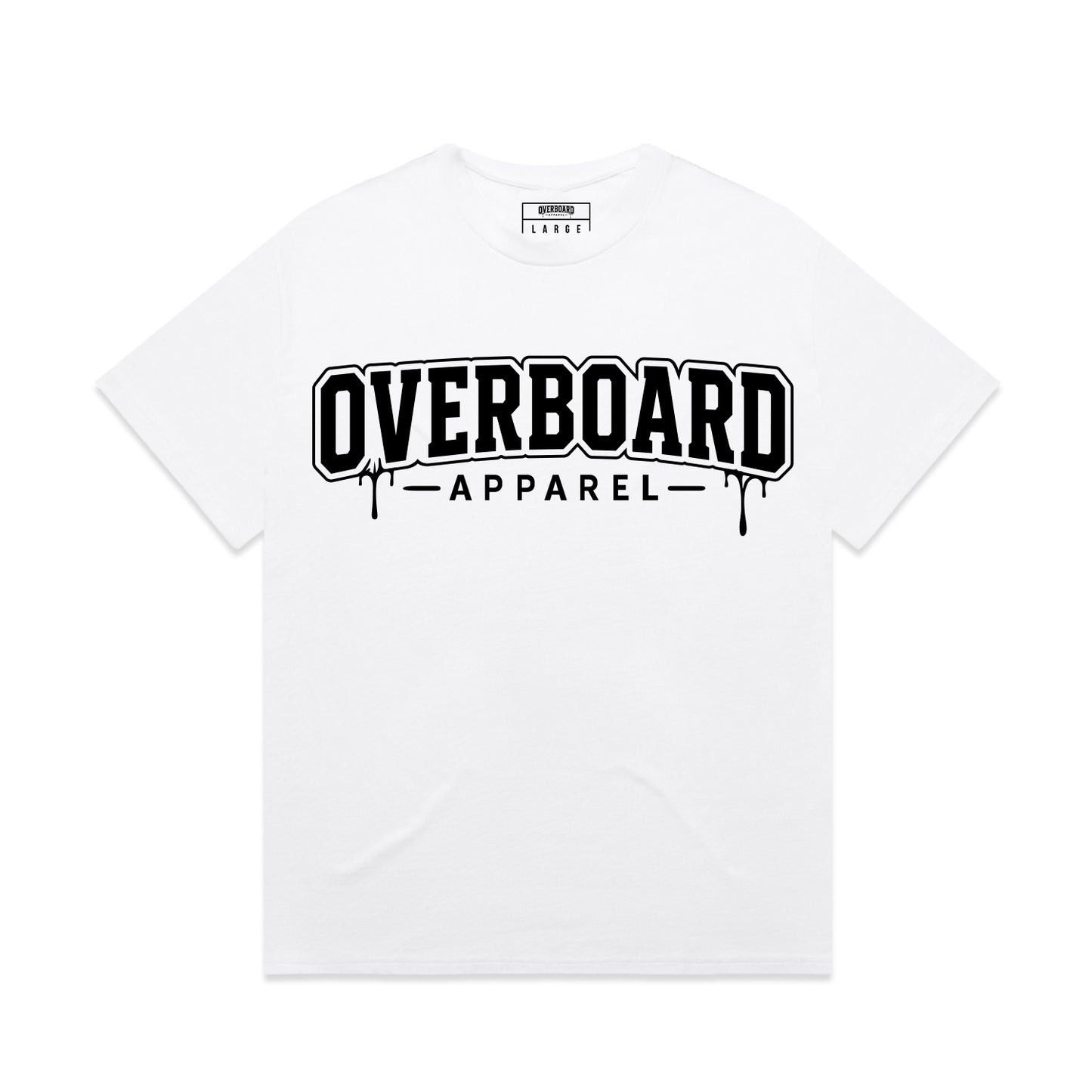 OVBD White Heavy Oversized Tee