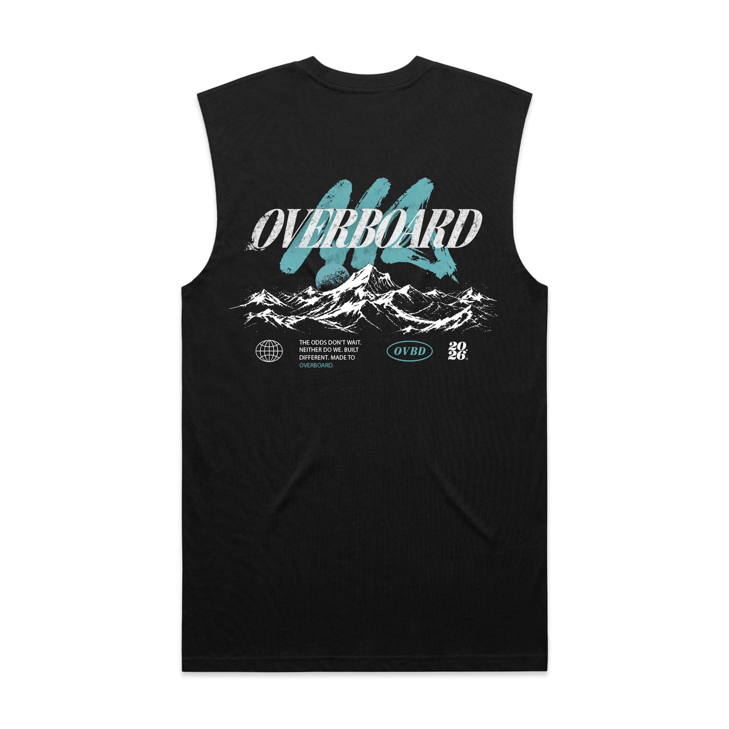 OVBD Mountains Tank Black