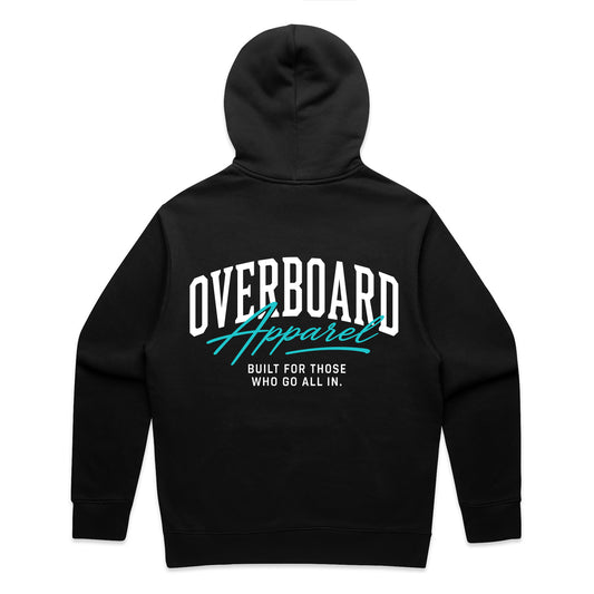OVBD White/Teal Relax Hood