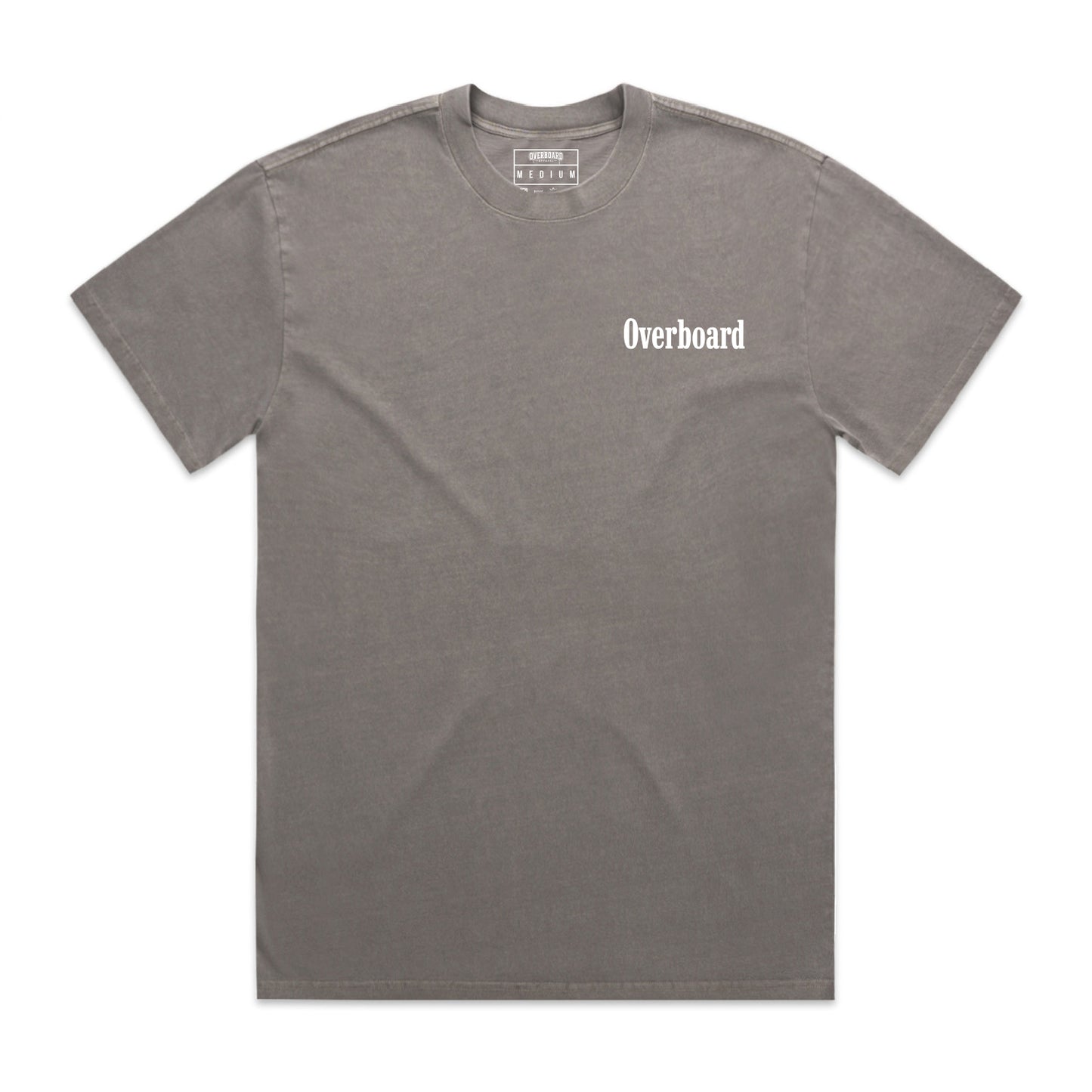 OVBD Gull Faded Tee Grey
